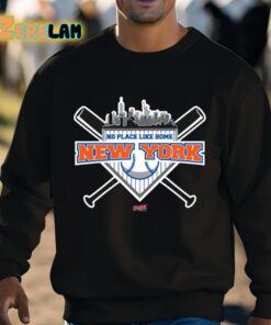 No Place Like Home New York Baseball Shirt 8 1