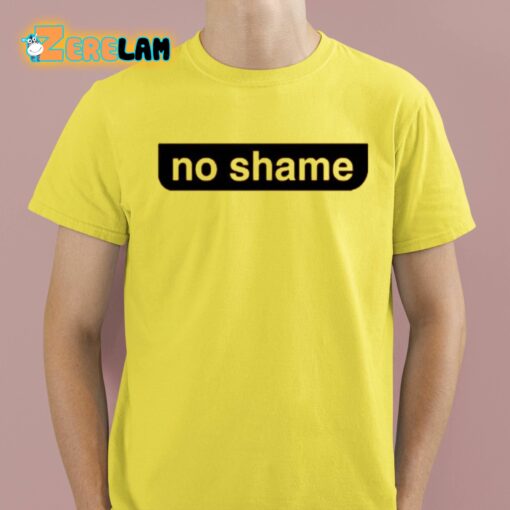 No Shame No Name Parody Shirt