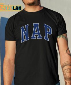 Old Jewish Man Nap Letter Shirt