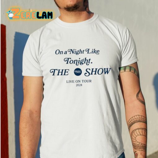 On A Night Like Tonight Cities Shirt