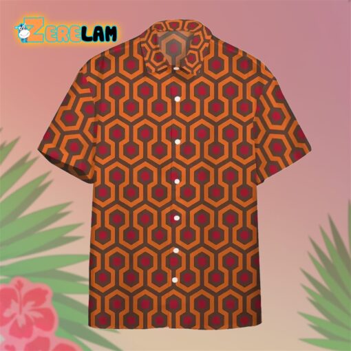 Overlook Hotel Carpet The Shining Hawaiian Shirt