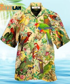 Parrot Vintage Interesting Hawaiian Shirt