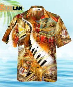 Piano Is My Passion Hawaiian Shirt