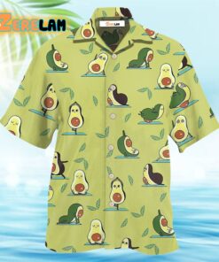 Plays With Happy Avocado So Cute Hawaiian Shirt