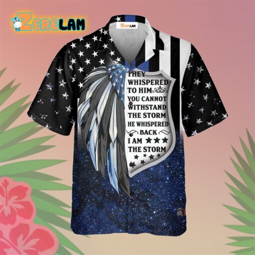 Proud Of Thin Blue Police Hawaiian Shirt