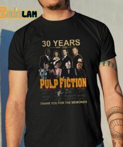 Pulp Fiction 30 Years Of The Memories Shirt
