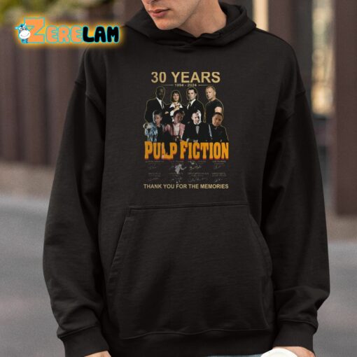 Pulp Fiction 30 Years Of The Memories Shirt