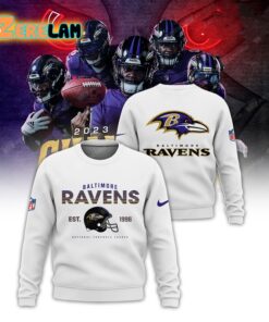 Ravens Est 1996 National Football League Hoodie 3