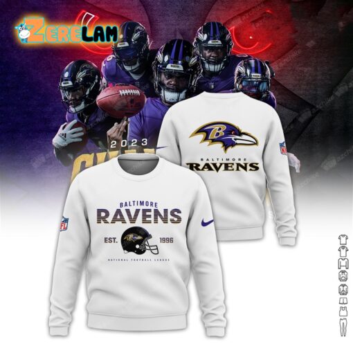 Ravens Est 1996 National Football League Hoodie