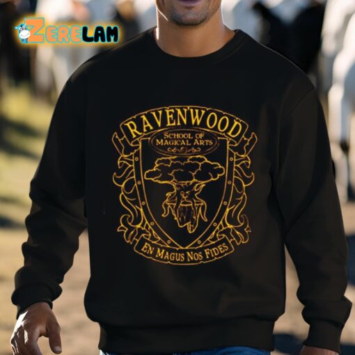 Ravenwood School Of Magical Arts En Magus Nos Fides Shirt