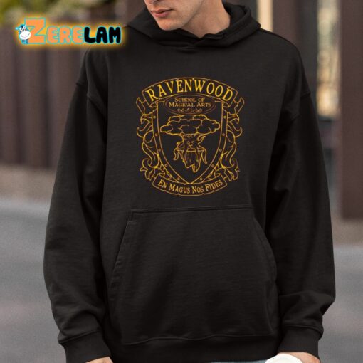 Ravenwood School Of Magical Arts En Magus Nos Fides Shirt