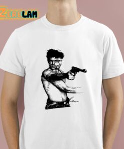 Robert De Niro Holding A Gun Taxi Driver Shirt 1 1