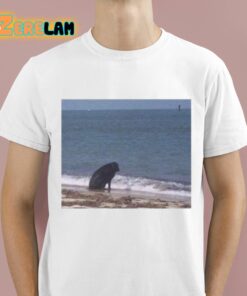 Sad Dog At The Beach Shirt