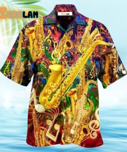 Saxophone Music I Know It Hawaiian Shirt