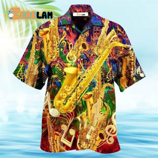 Saxophone Music I Know It Hawaiian Shirt