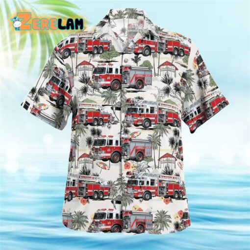 Sayreville Fire Department Hawaiian Shirt