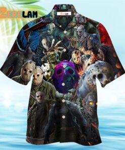 Seiral Killers Jason Zombie Hawaiian Shirt