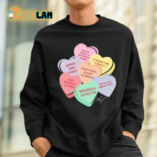 Shane Dawson Podcast Conspiracy Candy Heart Shirt