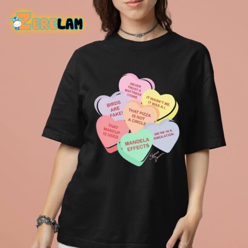 Shane Dawson Podcast Conspiracy Candy Heart Shirt