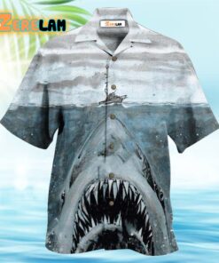 Shark Let Shark Kiss You Hawaiian Shirt