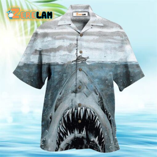 Shark Let Shark Kiss You Hawaiian Shirt