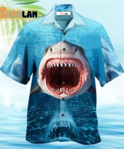 Shark Show Your Teeth Hawaiian Shirt