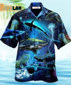 Shark Special In The Deep Ocean Hawaiian Shirt