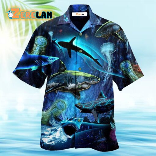 Shark Special In The Deep Ocean Hawaiian Shirt