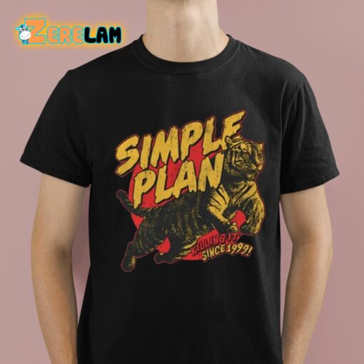 Simple Plan Killing It Since 1999 Tiger Shirt