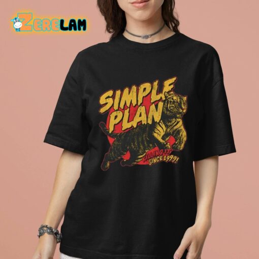 Simple Plan Killing It Since 1999 Tiger Shirt
