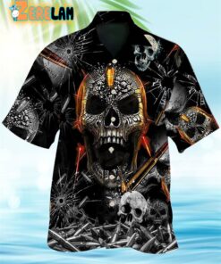 Skull Oh My Skull Cool Hawaiian Shirt