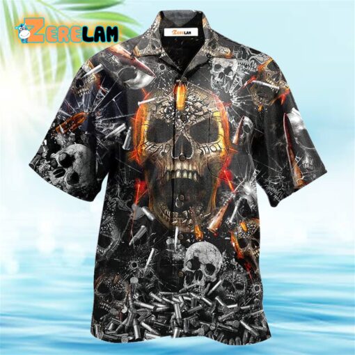 Skull Oh My Skull Hawaiian Shirt