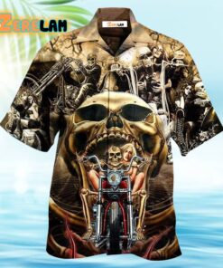 Skull Stay Wild Never Let Them Tame You Hawaiian Shirt