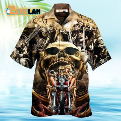 Skull Stay Wild Never Let Them Tame You Hawaiian Shirt