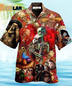Skull Until We Are Separated By Death Hawaiian Shirt
