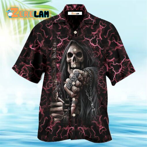 Skull Your First Mistake Hawaiian Shirt