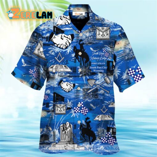 South City Wyoming Hawaiian Shirt