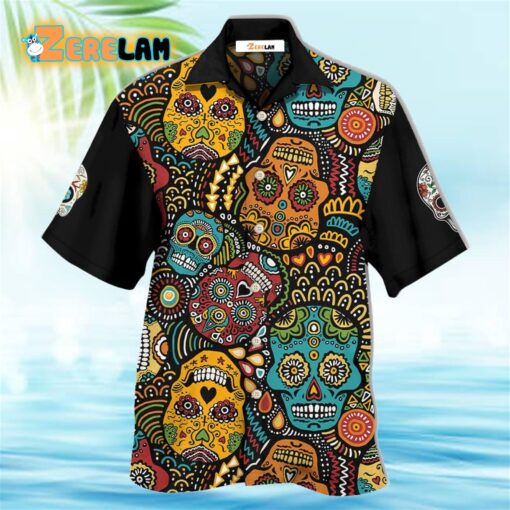 Sugar Skull Amazing Hawaiian Shirt