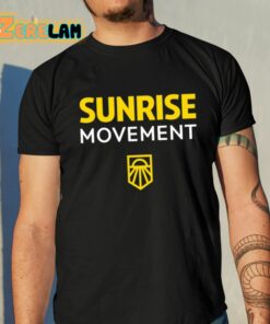 Sunrise Movement Good Job Livable Future Green New Deal Shirt