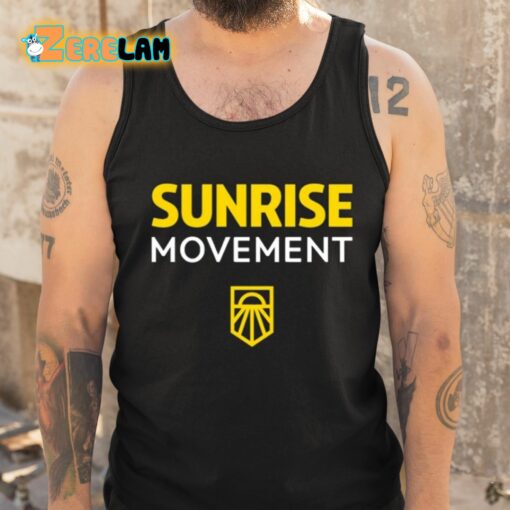 Sunrise Movement Good Job Livable Future Green New Deal Shirt