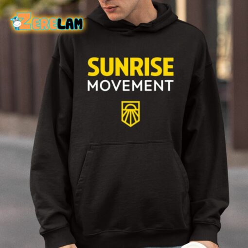 Sunrise Movement Good Job Livable Future Green New Deal Shirt
