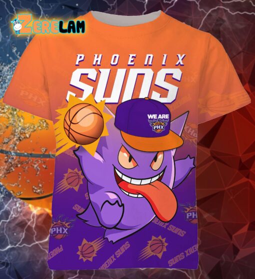 Suns Pokemon Gengar Shirt