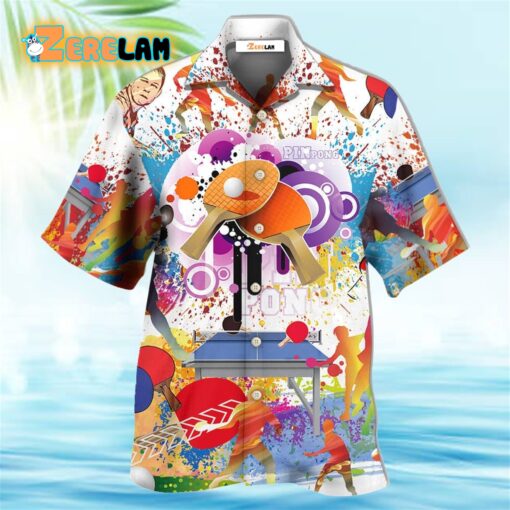 Table Tennis Is My Therapy Hawaiian Shirt