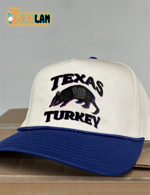 Texas Turkey Armadillo Western Vintage Hat