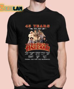 The Dukes Of Hazzard 45 Years Of The Memories Shirt