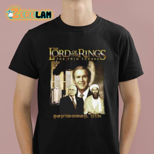 The Lord Of The Rings The Twin Towers September 11th Shirt