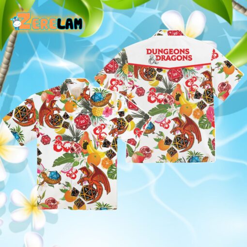 Tropical DND Game Set Hawaiian Shirt