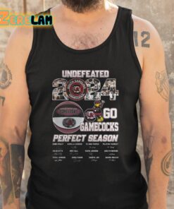 Undefeated 2024 South Carolina Gamecocks Perfect Season Shirt 6 1