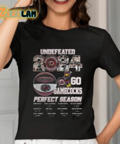 Undefeated 2024 South Carolina Gamecocks Perfect Season Shirt 7 1