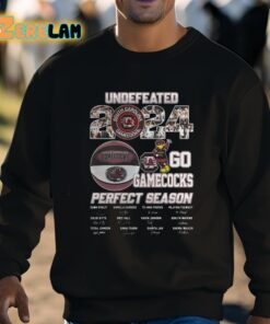 Undefeated 2024 South Carolina Gamecocks Perfect Season Shirt 8 1
